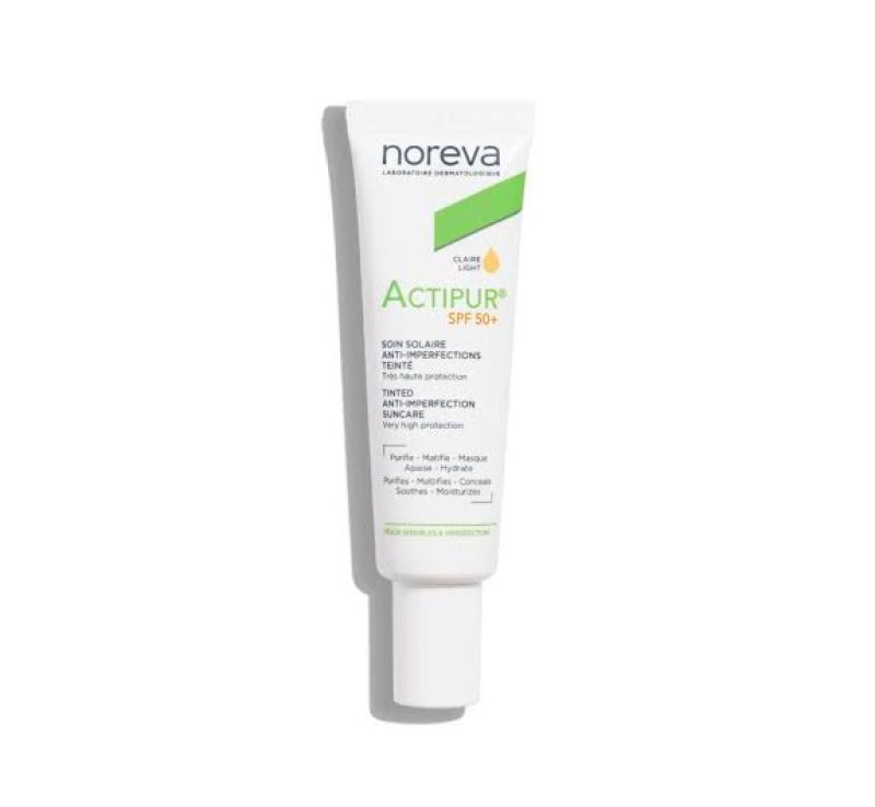 ACTIPUR SOIN SOLAIRE ANTI-IMPERFECTIONS SPF50+ TEINTE CLAIRE FL30ML